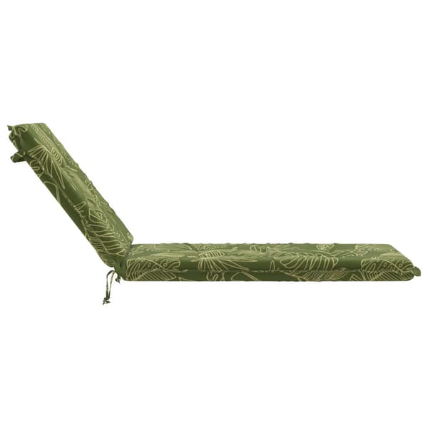 Solstol Kudde GEMERT 100% Polyester Bladdesign 190 x 50 x 9 cm