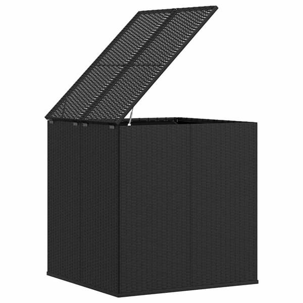 Dynbox PE-rotting 100x97,5x104 cm svart