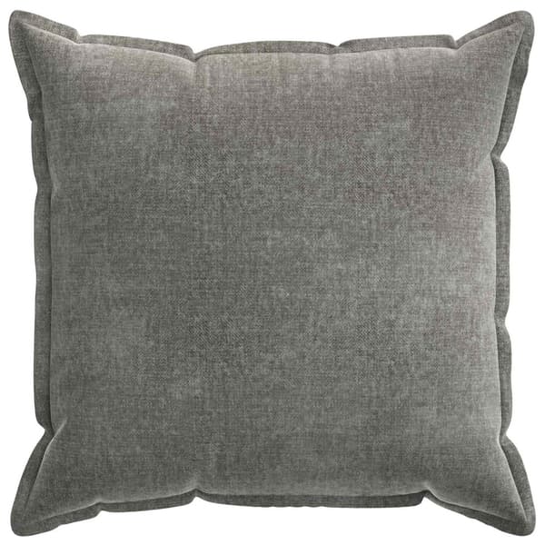 Kuddöverdrag 2 st HOUTEN Mörkgrå 60 x 60 cm Chenilletyg
