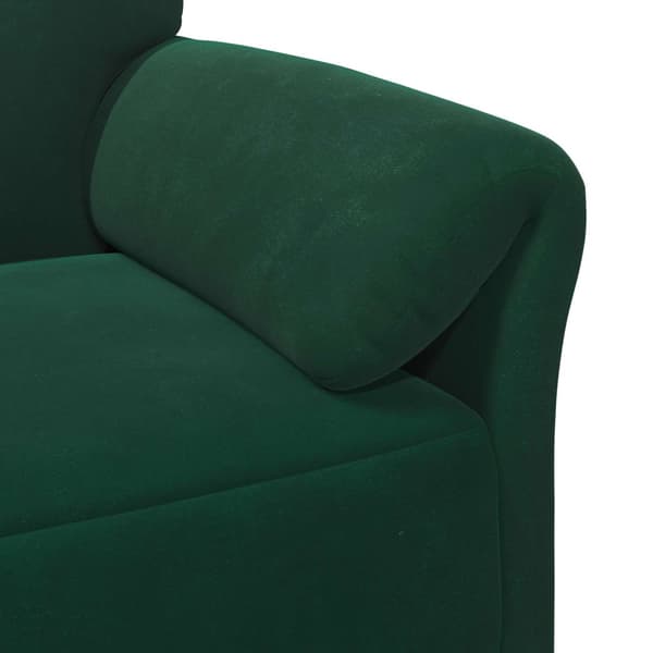 2-sits soffa Mörkgrön 158 x 83 x 95 cm Sammet