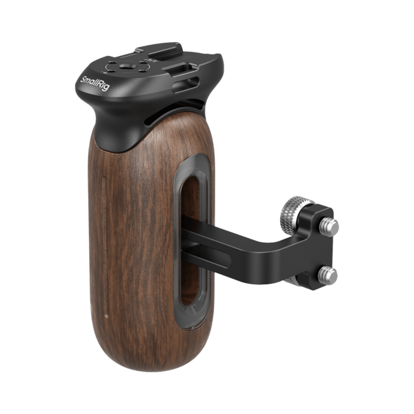 SmallRig 5237 Wooden Side Handle with 1/4"-20 Screw