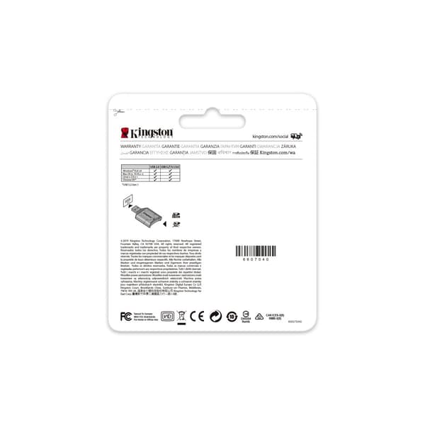 Kingston MobileLite Plus - kortläsare - USB 3.2 Gen 1