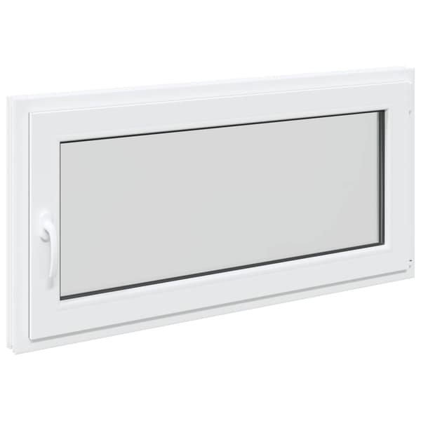 Källarfönster RISOR 120 x 60 cm PVC och glas Vit