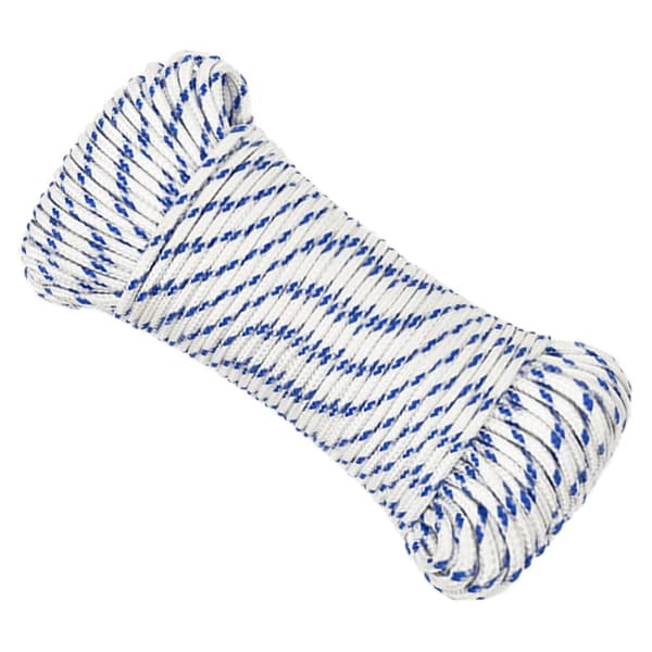 Båtlina vit 5 mm 100 m polypropylen