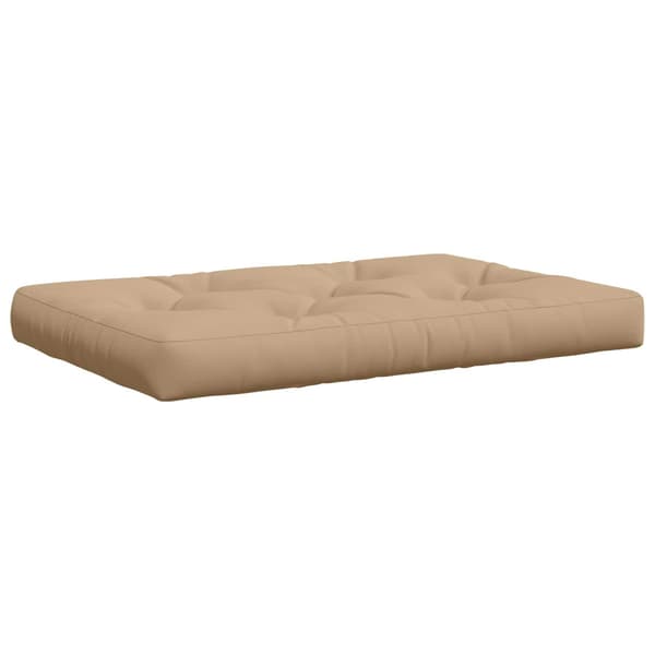 Pallkudd VIANEN 100% Polyester Sand 120 x 80 x 12 cm
