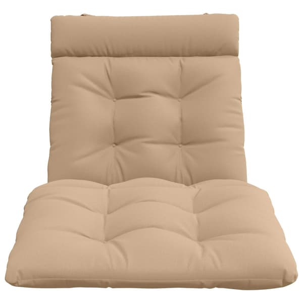 Solstol Kudde VIANEN 100% Polyester Sand 200 x 80 x 8 cm