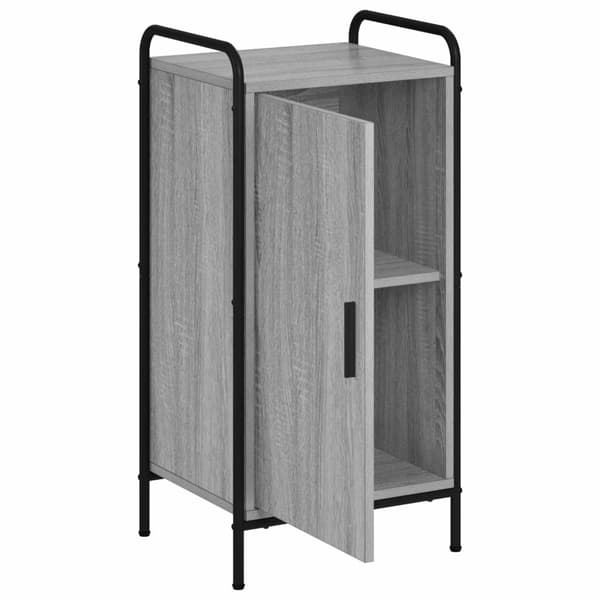 Sideboard Grå Sonoma 97 x 33 x 81 cm Konstruerat trä