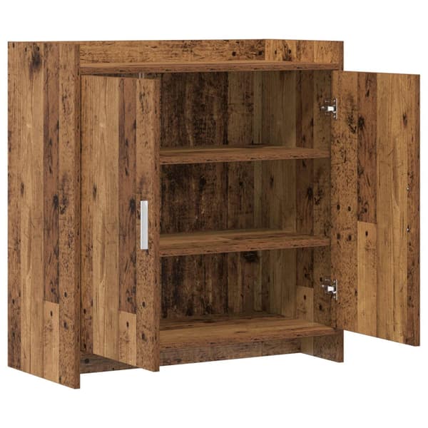 Sideboard Gammalt trä 72 x 36 x 80 cm Konstruerat trä