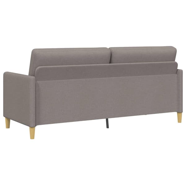 Soffa med förvaring Taupe 192 x 78 x 87 cm Polyester