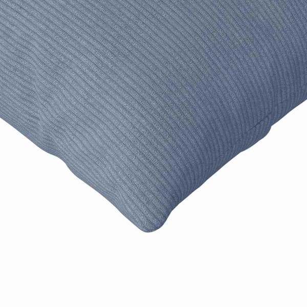 Sofakuddar 2 pcs Blå 120 x 40 cm Kordread tyg
