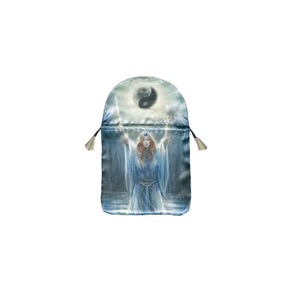 Printed satin "Sacred Priestess"