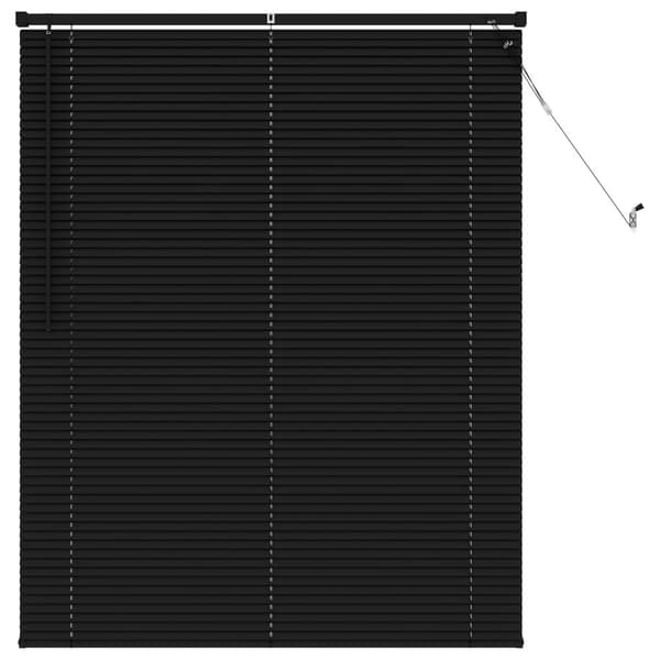Persienn Svart 150 x 110 cm PVC