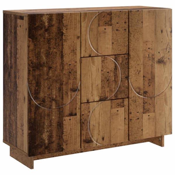 Sideboard Gammalt trä 85.5 x 31 x 75 cm Konstruerat trä
