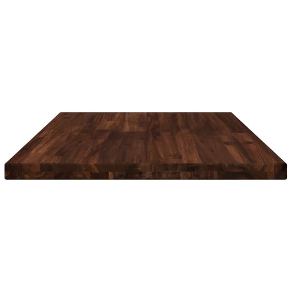 Rektangulärt Bordsskiva 90 x 50 x 3,5 cm Rektangulär Mörkbrun