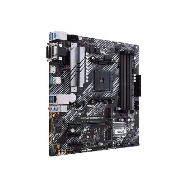 ASUS PRIME B550M-A - moderkort - micro ATX - Socket AM4 - AMD B550