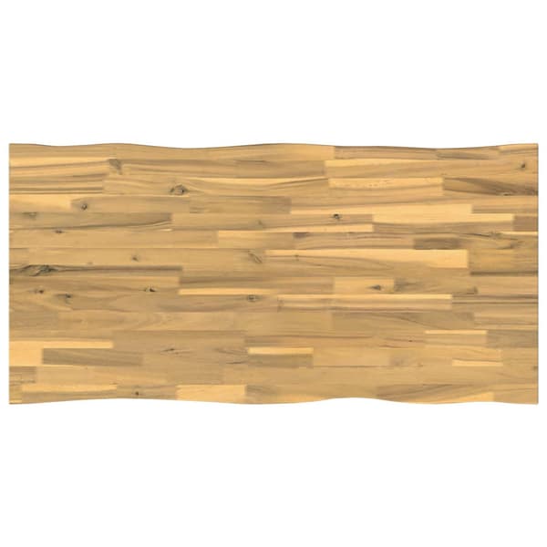 Rektangulärt Bordsskiva 90 x 50 x 3,5 cm Rektangulär Vit