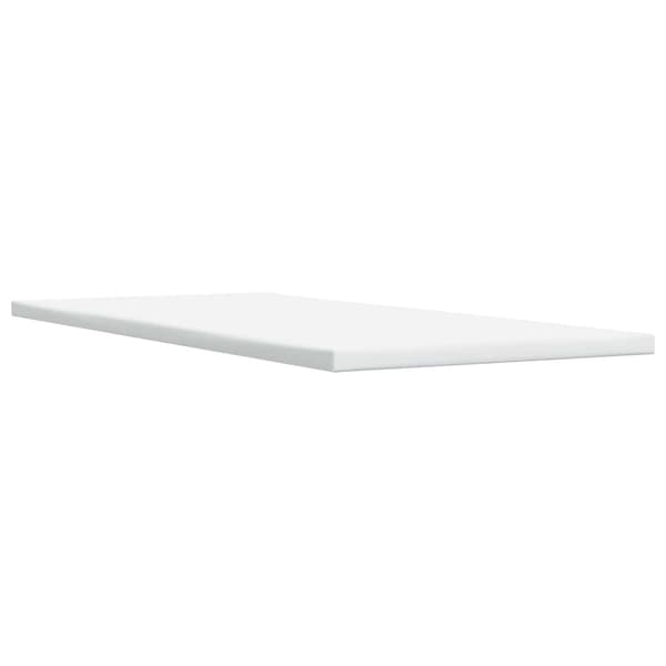 Boxspring säng med madrass och LED Blå 90 x 200 cm Tyg