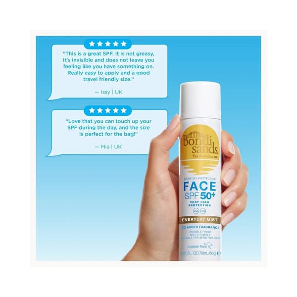 SPF 50+ Everyday Face Mist 60g