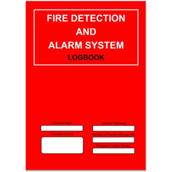 Fire Detection and Alarm System Logbook (häftad, eng)