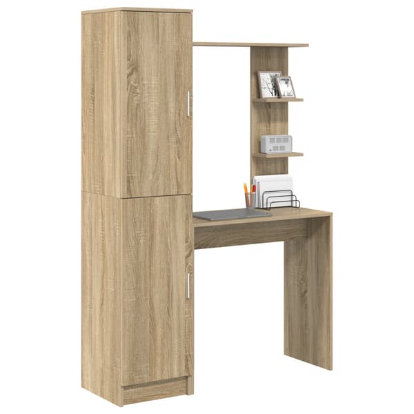 Skrivbord 2 pcs Sonoma-ek