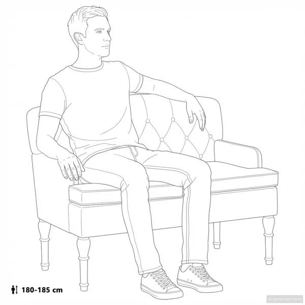 Loveseat med knapprapport Ljusgul 111 x 65 x 79 cm Sammet