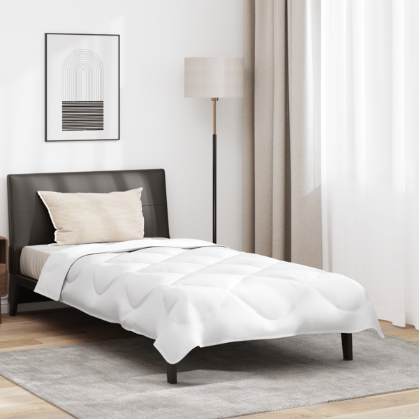 Sommar Duvet med kudde 2 pcs Vit Mikrofiber