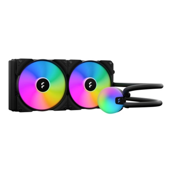 Fractal Design Lumen S28 RGB - kylsystem med vätska till processorn Svart