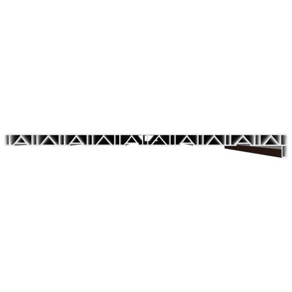 Fönsterbräda Brun trä 120 x 50 x 4,5 cm PVC
