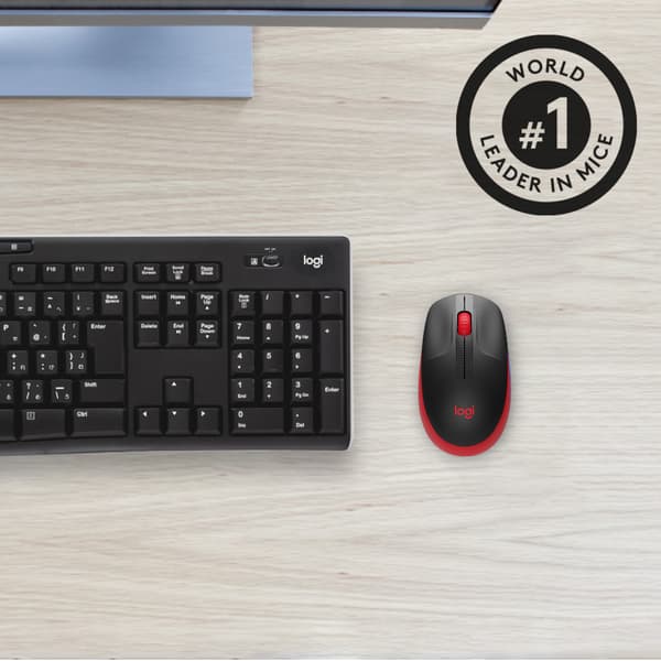 Logitech M190 datormöss Ambidextrous RF Trådlös Optisk 1000 DPI