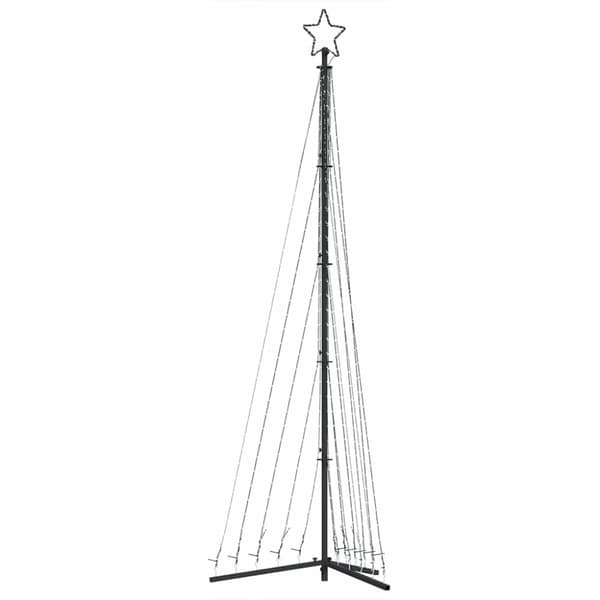 LED julgran 495 LEDs blå 300,5 cm