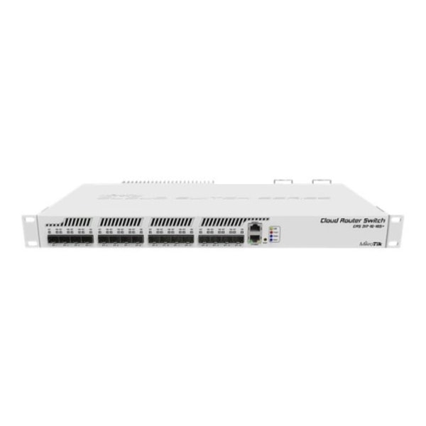MikroTik Cloud Router Switch CRS317-1G-16S+RM - switch - Administrerad - rackmonterbar Grå