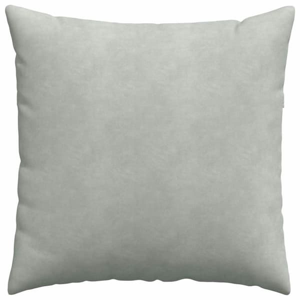 Sofakuddar 2 pcs Ljusgrå 80 x 80 cm Kordread tyg