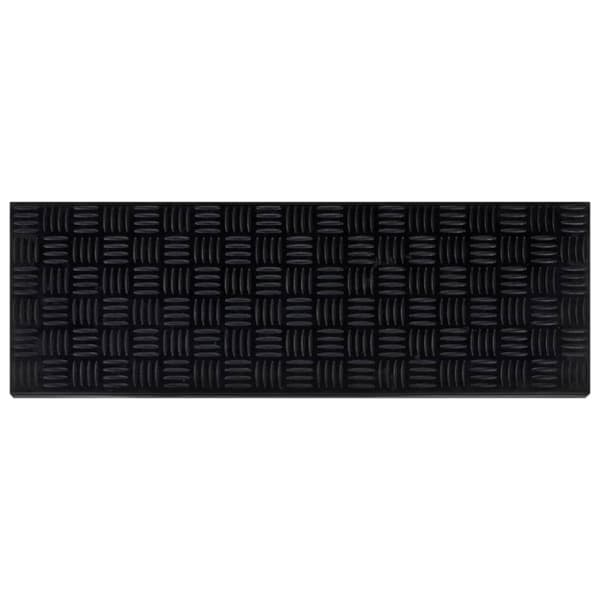 Trappstegsmattor 10 st 25x75 cm gummi