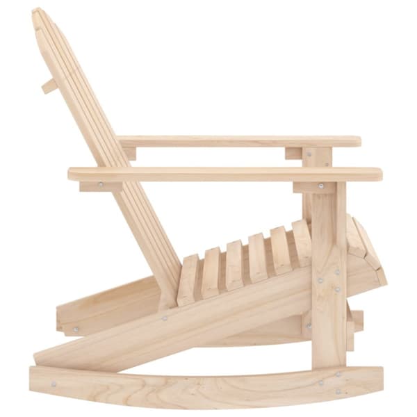 Gungstol adirondack massivt granträ