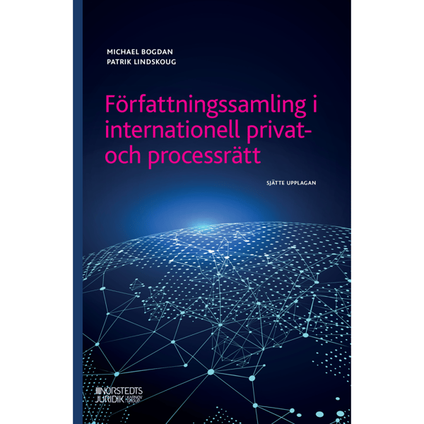 Författningssamling i internationell privat- och processrätt (häftad)
