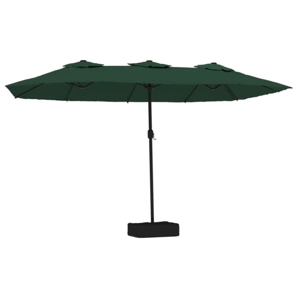 Parasoll dubbelt grön 449x265 cm