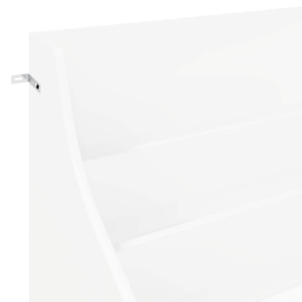 Mediasyllar Vit 70,5 x 46 x 112 cm Konstruerat trä