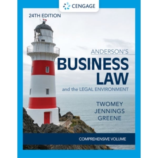 Anderson's Business Law & The Legal Environment - Comprehensive Edition (inbunden, eng)