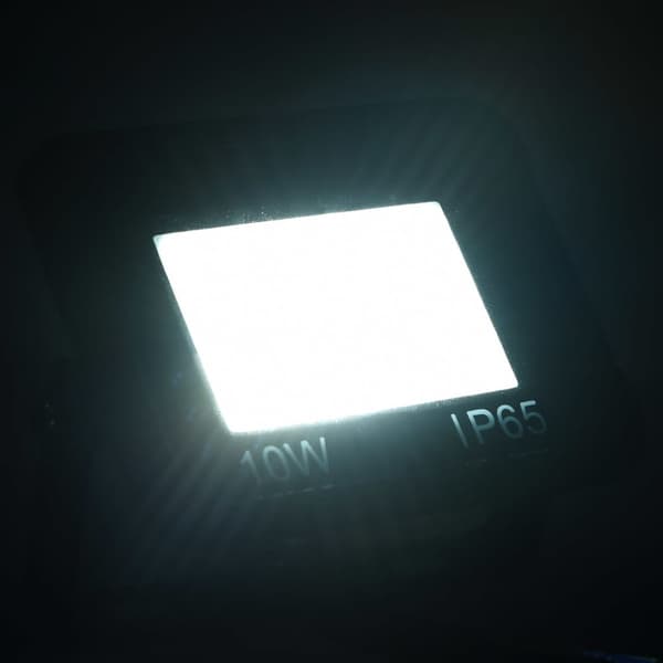 Strålkastare 10 W LED kallvit
