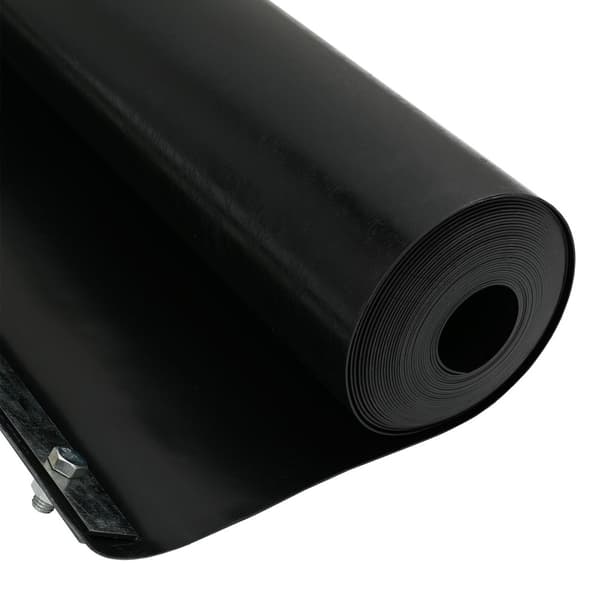 Rotspärr Svart 0,7 x 10 m polyeten