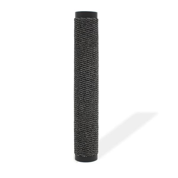 Dörrmatta rektangulär tuftad antracit 40x60 cm