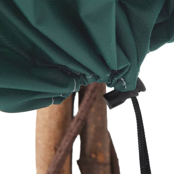 Fiberdukar med dragsko 4 st 70 g/m² 0,8x0,8 m