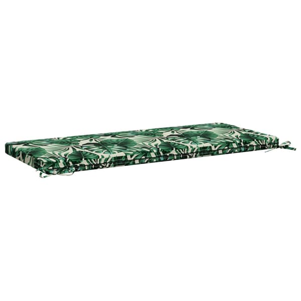 Bänk kudde SOEST 100% Polyester Bladmönster 120 x 50 x 5 cm