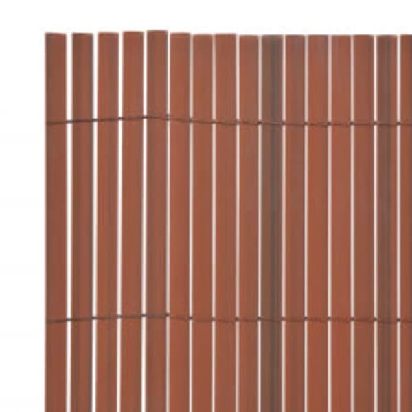 Insynsskydd 110x400 cm brun