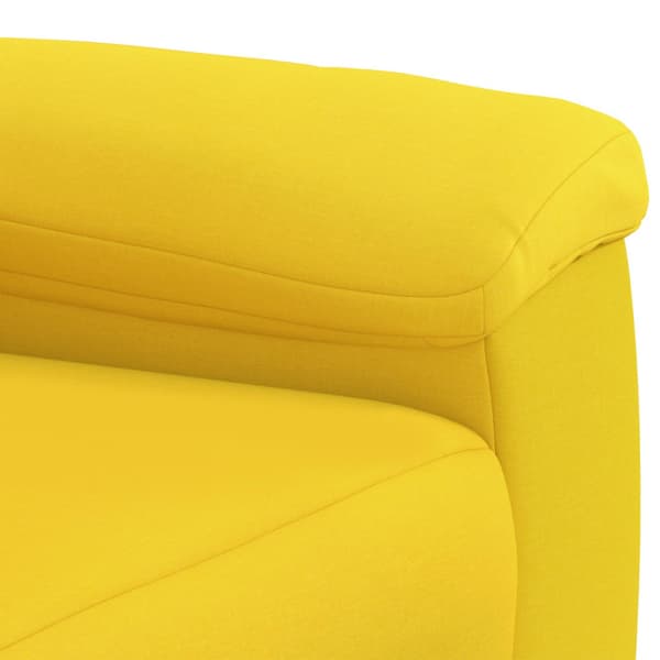 Soffset 2 st Ljusgul Tyg