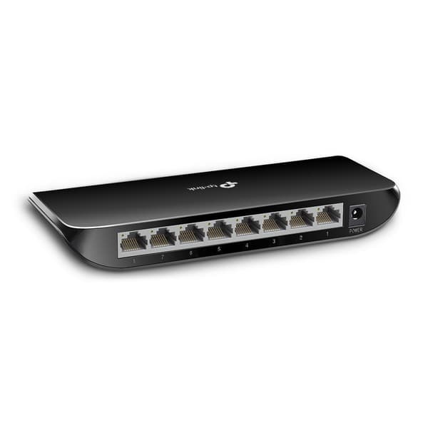 TP-Link TL-SG1008D 8-Port Gigabit Desktop Switch - switch - 8 portar