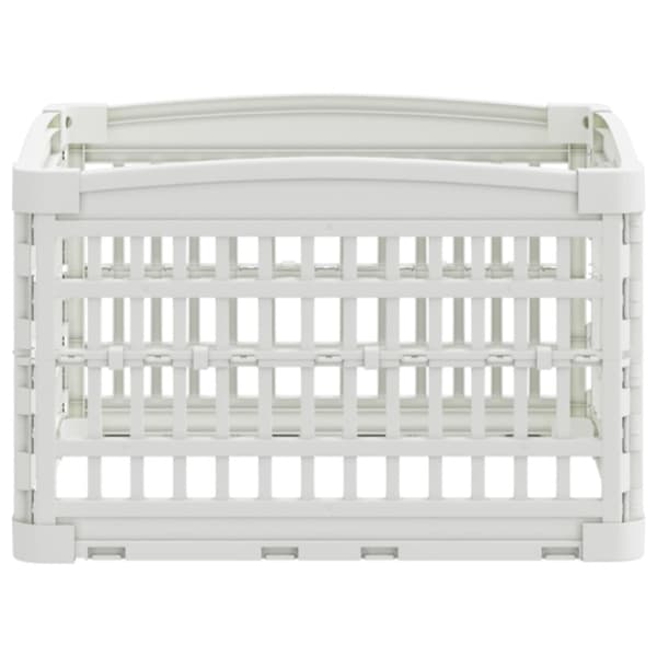 4-delad Hundlekhage Vit 63 x 63 x 40 cm Plast