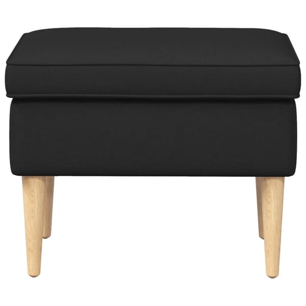 Fotpall Svart 55 x 35 x 41 cm Polyester