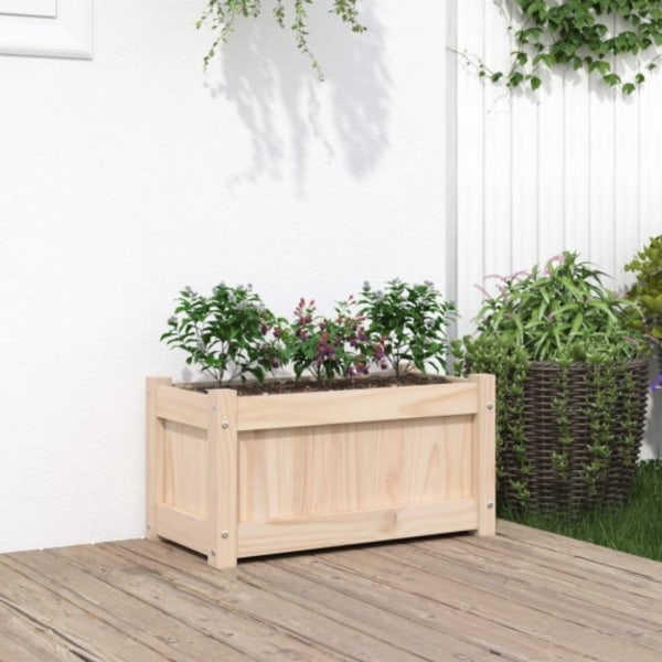 Odlingslåda 60x31x31 cm massiv furu