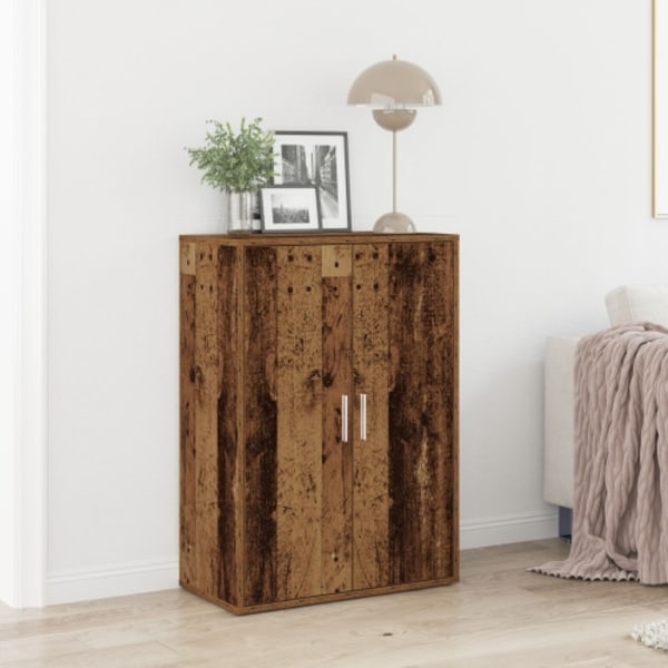 Sideboard återvunnet trä 60x31x84 cm konstruerat trä